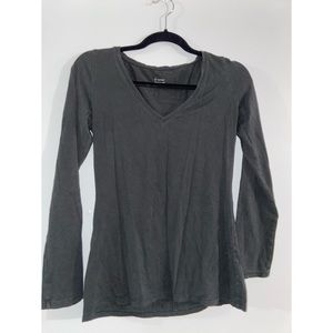 Long Sleeve Black Top